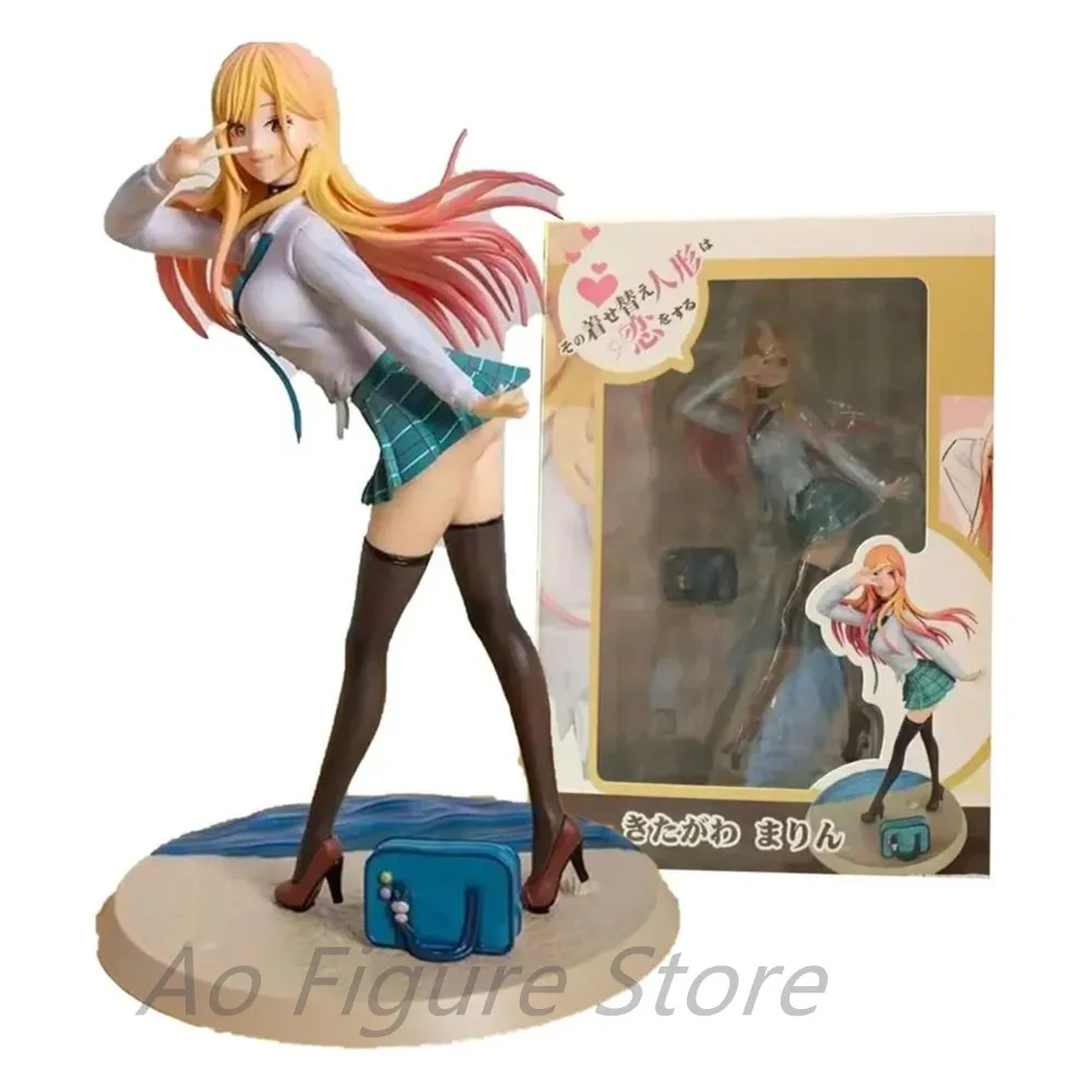 Figurine d'anime Kitagawa Marin, figurine My-fur s-Up-Darling, uniforme scolaire, figurines d'action Hentai Girl, modèle de collection, jouets cadeaux