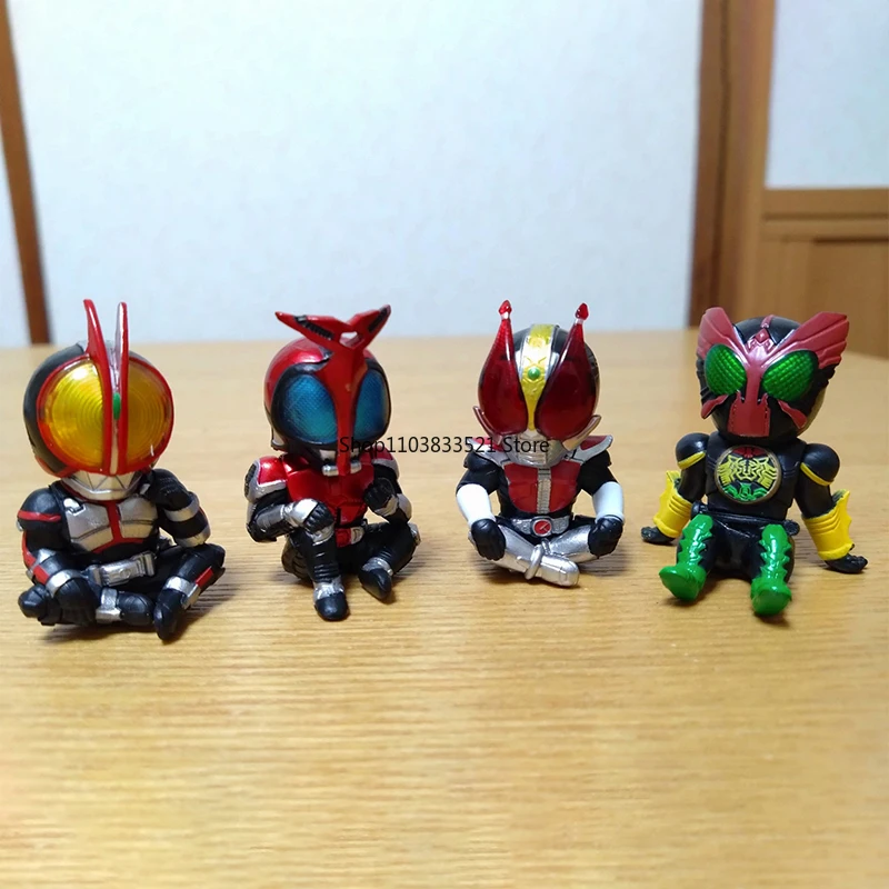 ألعاب بانداي أنيمي كامين رايدر غاشابون المجلد 1 ملثمين رايدر OOO 555 Den-O سلسلة انتظار شخصيات الأكشن نموذج كبسولة الحلي