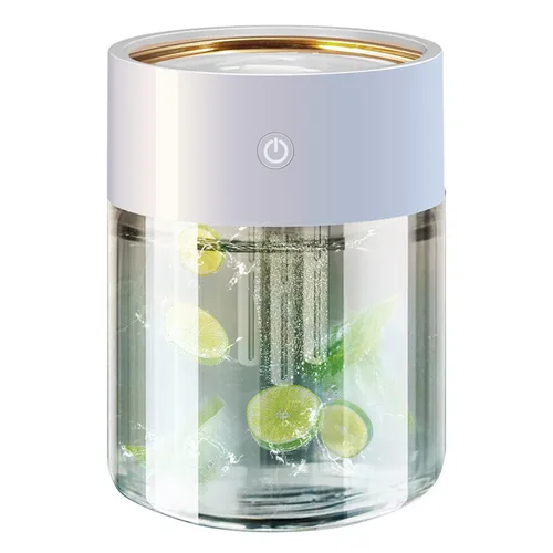 로맨틱 소프트 라이트 가습기, 아로마 에센셜 오일 디퓨저, 공기 청정, 2L