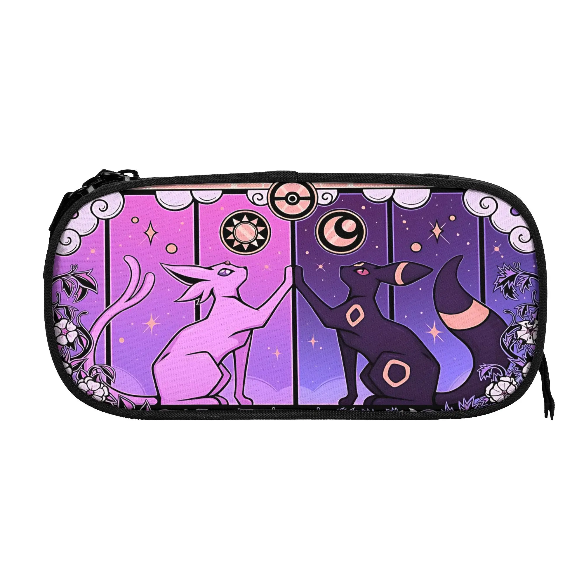 Custom Anime Pokemon Theme Large Capacity Bags for Child  School Pencil Bag for Boys Gilrs Kids