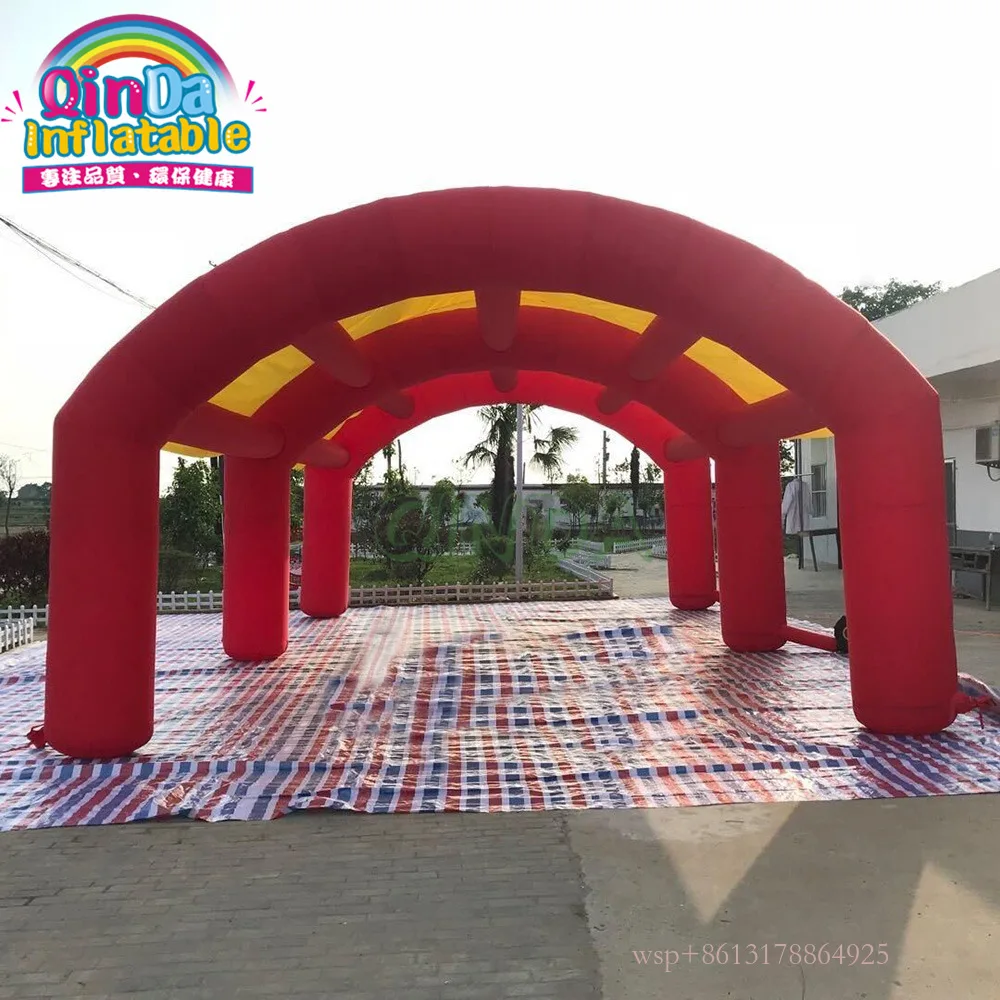 Giant Party Outdoor grote kubus tunnel opblaasbare bruiloft tent te koop