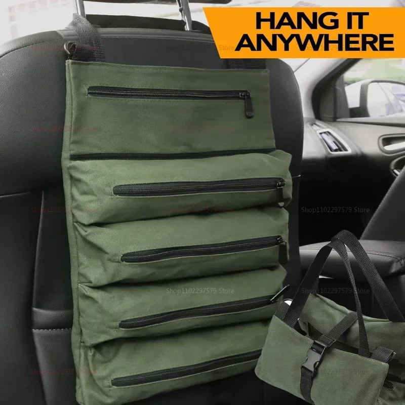 Сверхмощная сумка для инструментов, сумка для хранения для работников, инженеров, обслуживания, кемпинга, съемный многофункциональный органайзер для инструментов