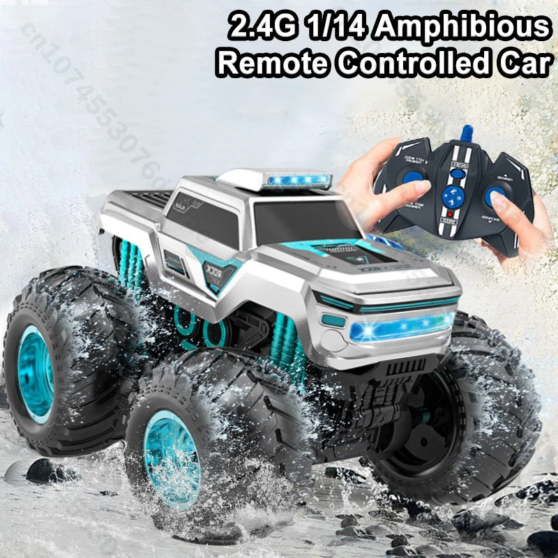 

RC Cars High Speed Climbing Drift 1:14 2.4G Off Road 4CH with LED Remote Control Cars Stunt Buggy Truck Racing Vehicle Christmas