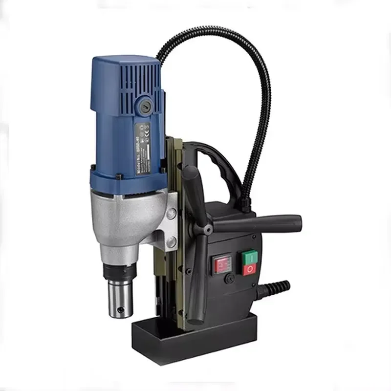 Furadeira de Coroa Industrial Portátil Elétrica de Potência Constante 50mm com Suporte OEM, Base Magnética 1450W, Tensão Dupla 150mm