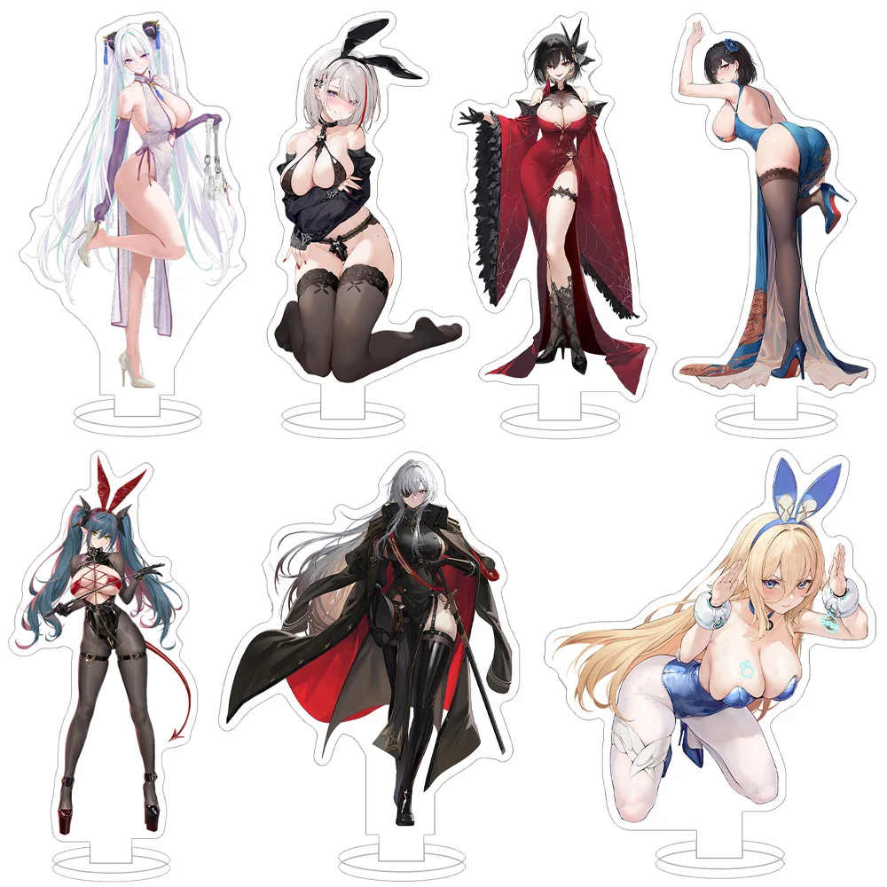 Azur Lane Character Shiratsuyu Fu Po Chang Feng Nagato Kearsarge Brest Chien Wu Hai Yung Nagato Anime Acryl Stand Ornament