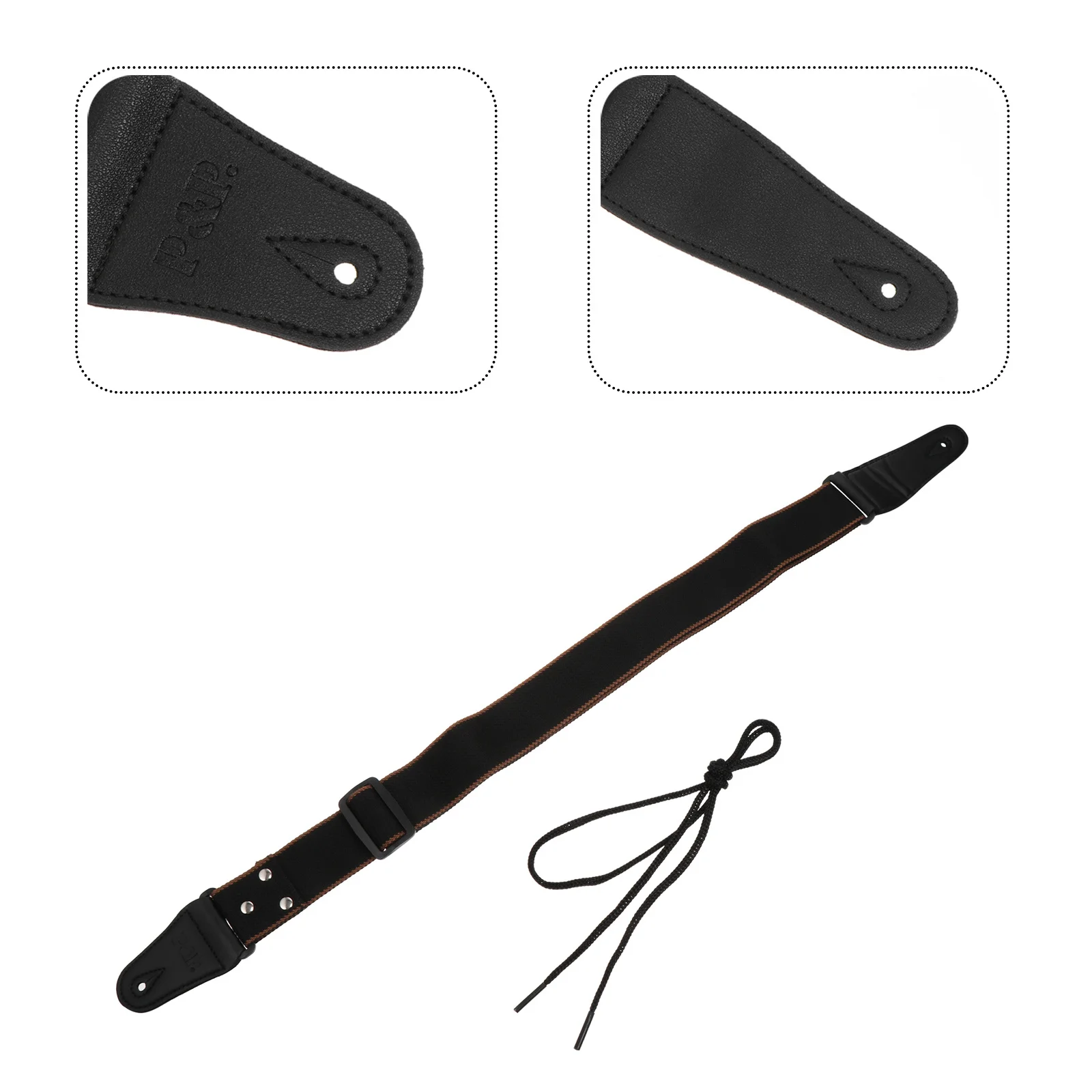 

1Pcs Length Adjustable Guitar Strap Durable Cotton Practical Shoulder Belt for Music Instrument Guitar Ukulele Use