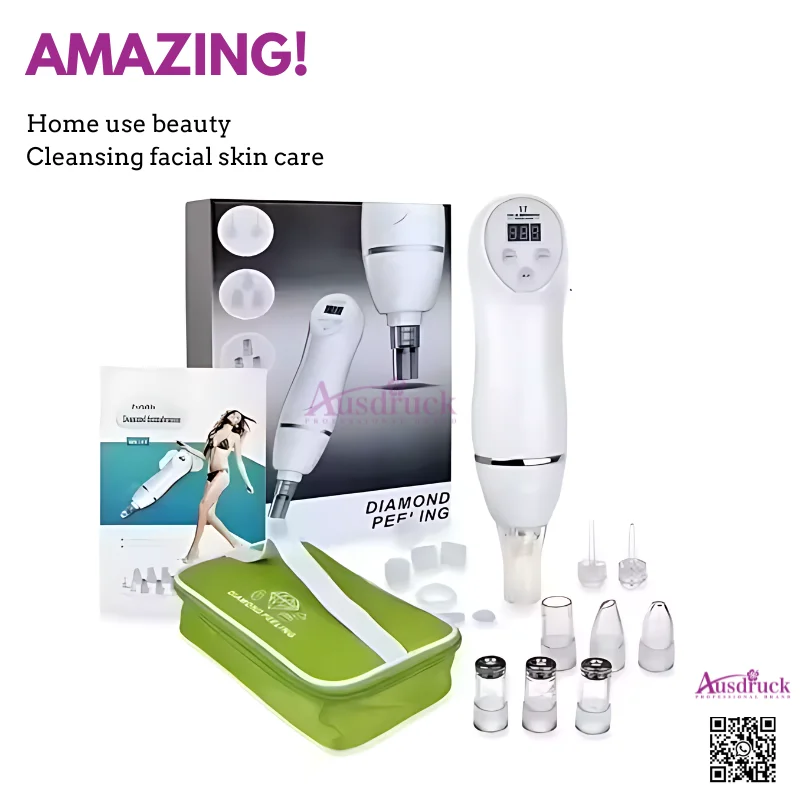 

Portable new Diamond Microdermabrasion Dermabrasion Peeling machine vacuum skin care anti wrinkle acne remover facial equipment