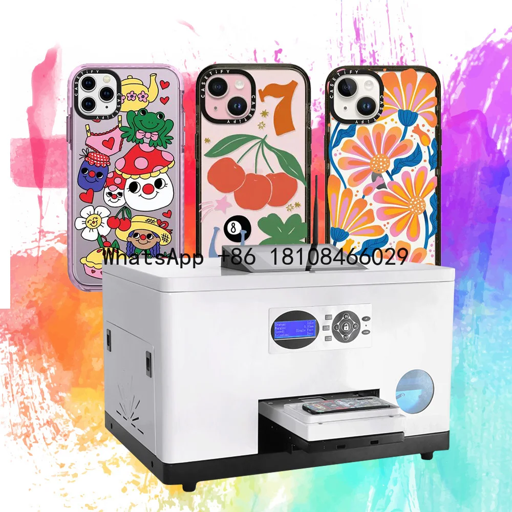 Sunika UV Ink Digital Printer From China Mobile Phone case Print Printing Machine with Scan to Print for Inkjet Uv Printers