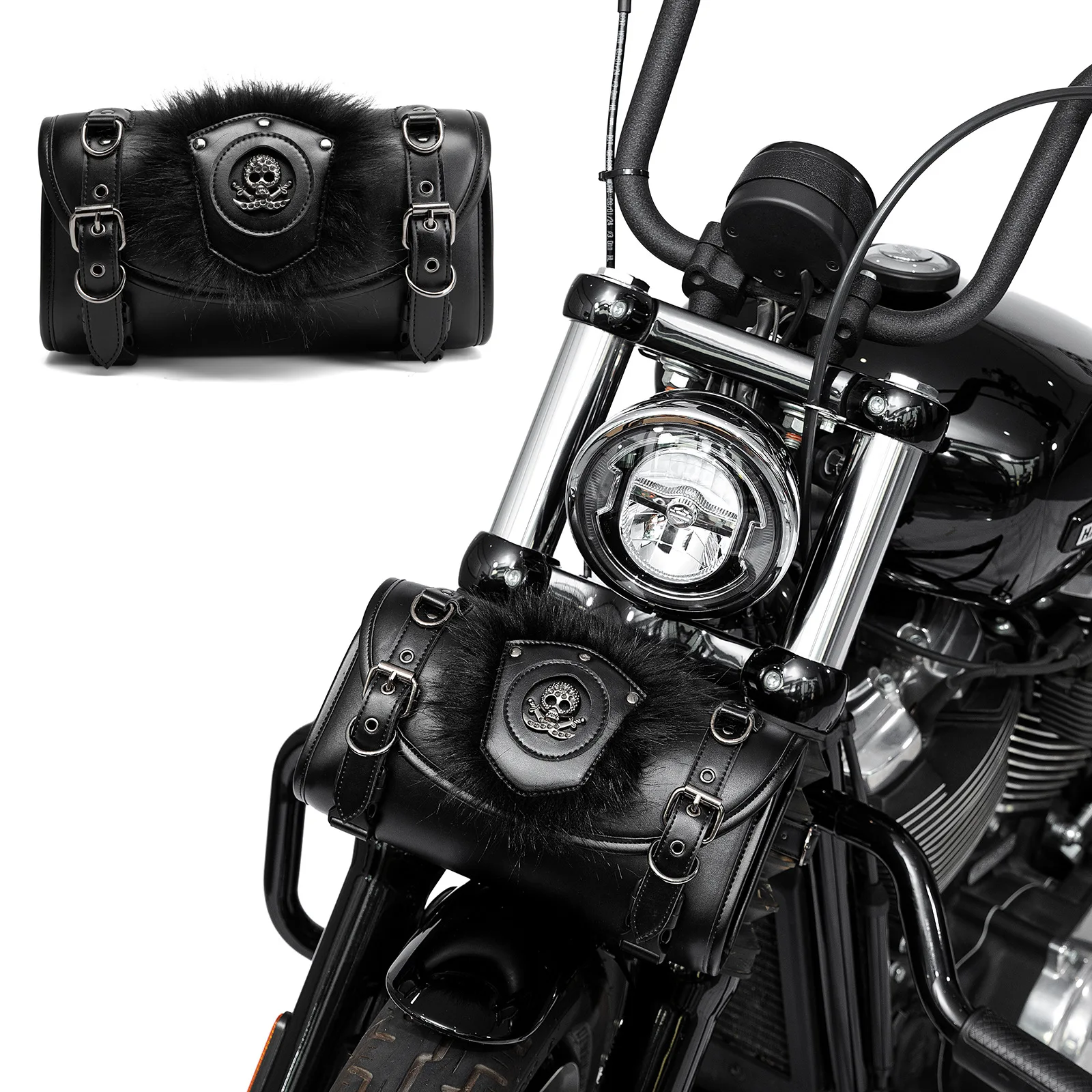 motorcycle-front-bag-stylish-and-cool-motorcycle-fuzzy-punk-retro-bag-front-mount-pouch