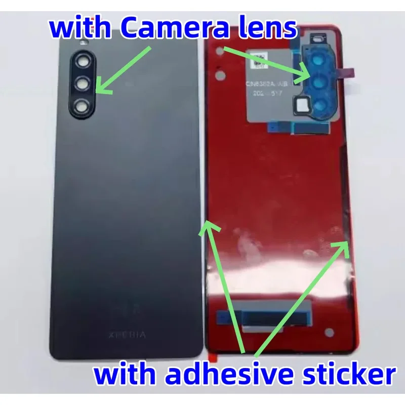 back cover case for Sony XPERIA 10V XQ-DC72 X10V XQ-DC54 10 5Th battery Housing  Repair Parts