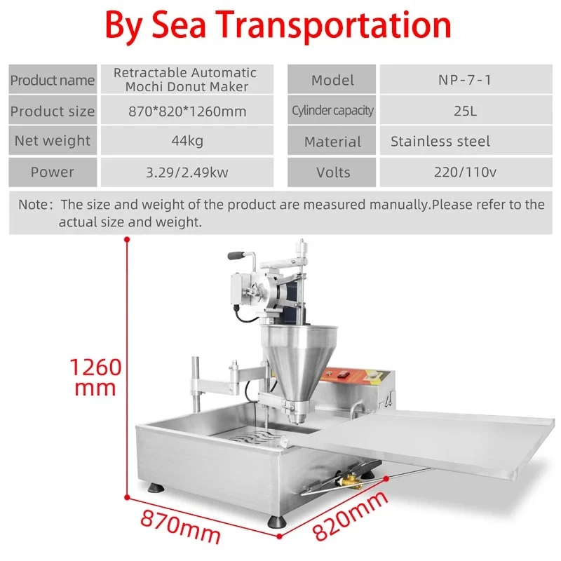 Fully Automatic Mini Donut Making Machine, Commercial Multifunctional Meatball Making Machine, Snack Machine
