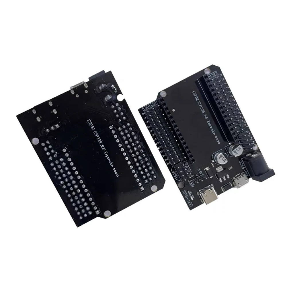 ESP32 Power Board Module Type-C MICRO USB 30Pin ESP-WROOM-32 ESP32-DevKitC-32 Graphic Programming GPIO Distribution Board