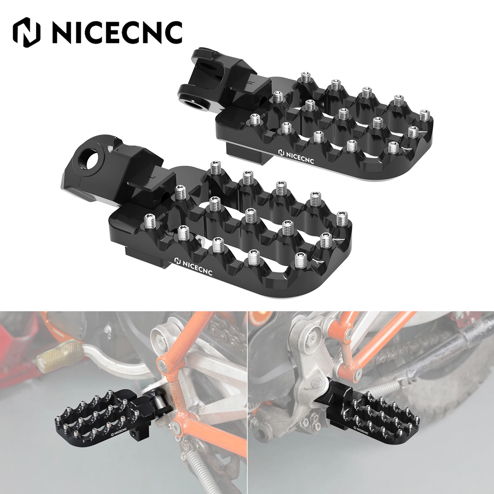 

Регулируемые подножки для KTM 790 890 Adventure/R, 1050 1090 1190 Adventure, 1290 Super Adventure R S T, Husqvarna 701 SM