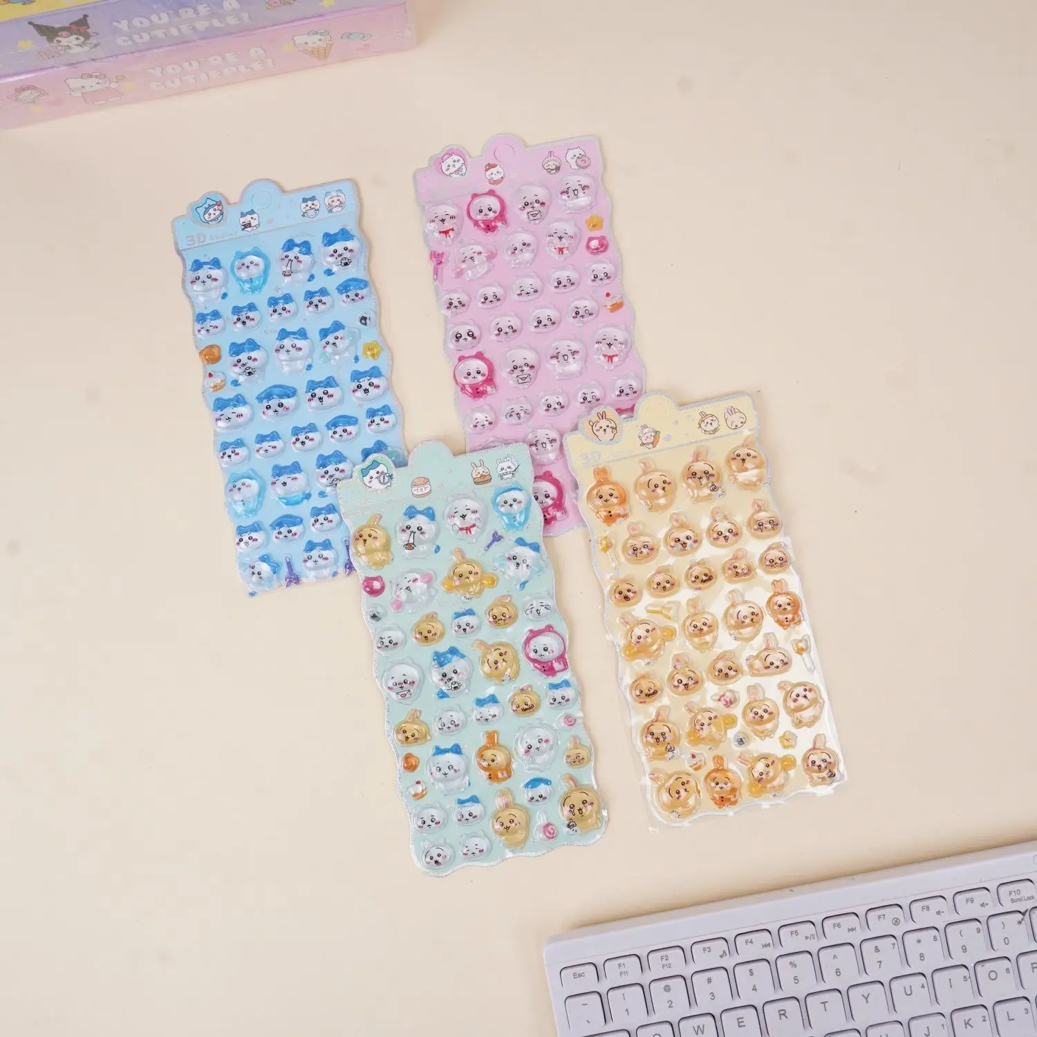novo-pacote-de-adesivos-3d-premium-de-anime-decalques-de-epoxi-a-prova-d'Agua-para-laptops-garrafas-de-Agua-celulares-scrapbooks-e-presentes