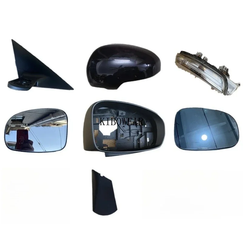 1 قطعة غطاء مرآة جانبية إطار المصباح الزجاج لتويوتا IQ KGJ10 أفالون GSX30 كامري ACV40 GSV40 2010-2012 EQ EV MAJESTA Sai PASSO