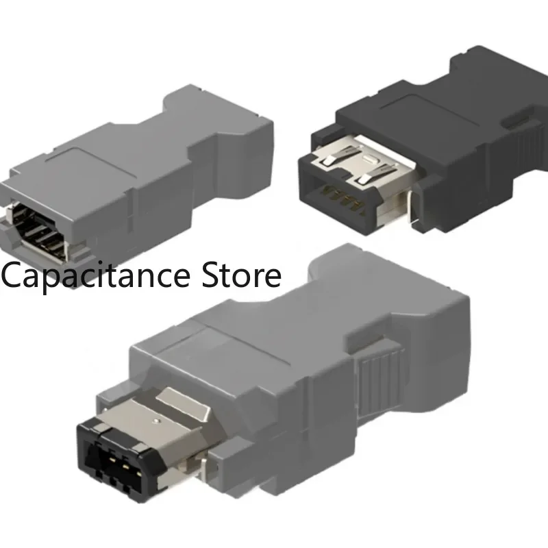 

10PCS 1394 servo drive plug-in SM-6P 10p encoder CN3 male and female straight plug connector