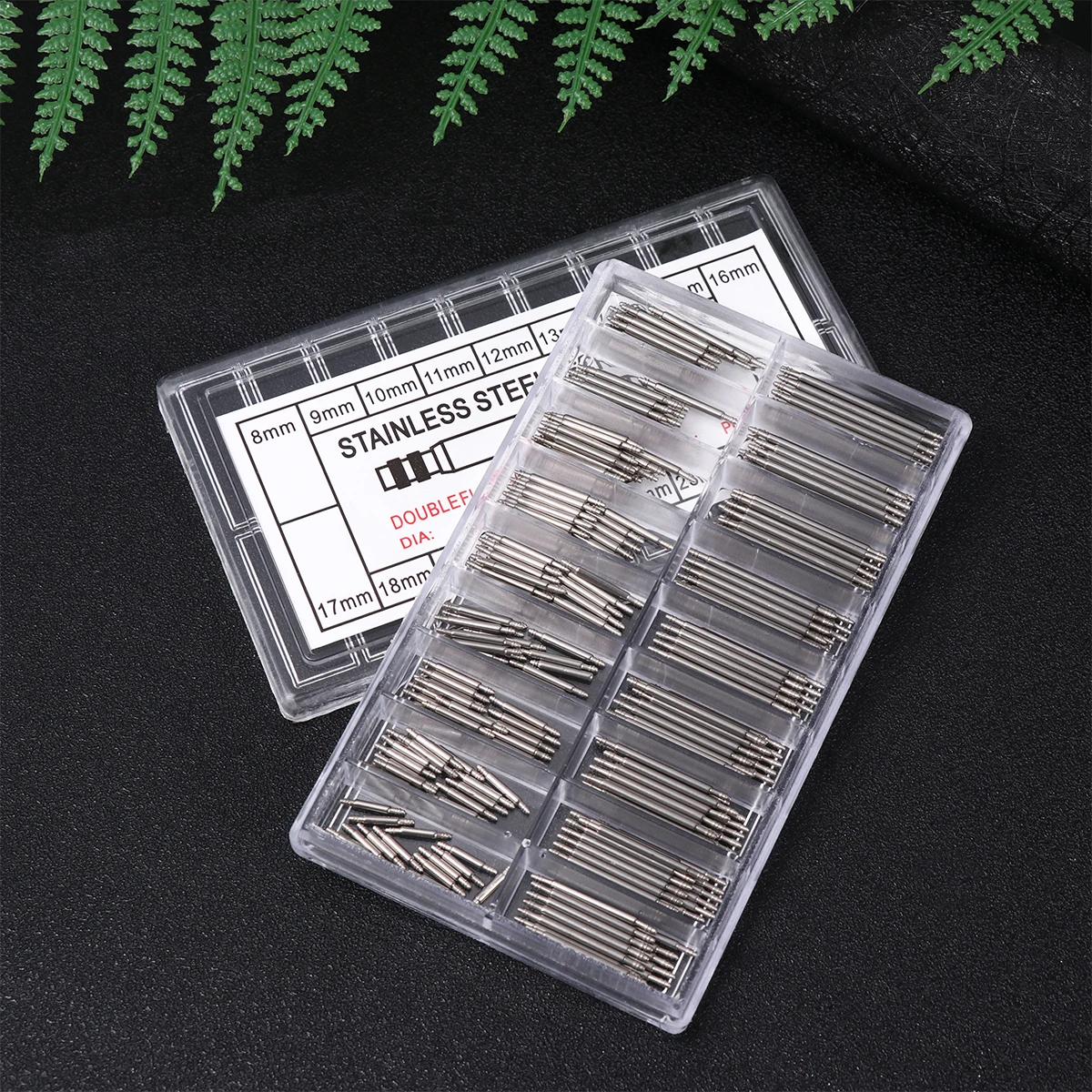 

Watch B Repair Tool Kit Link Remover Pins for Strap Adjustment Easy Watch B Remover Spring Bars Fitting Metal Long Use Repair