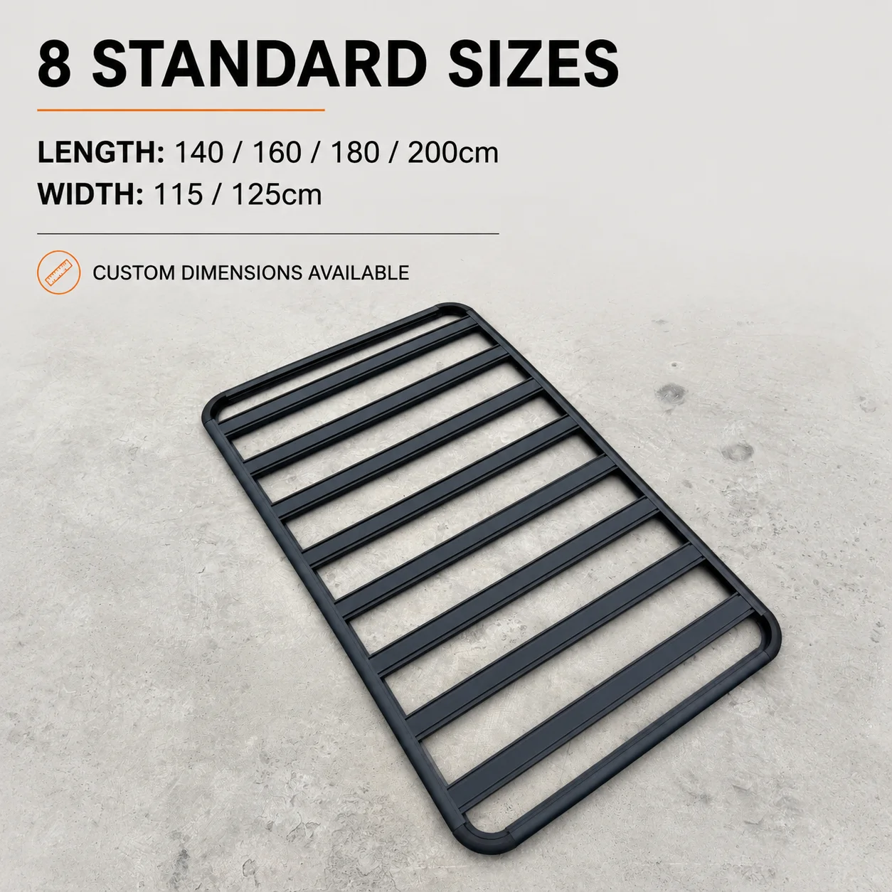 カー用ルーフキャリア、汎用性の高いSUVや4WD車に対応する - Overland Roof Rack Platform のレビューと価格