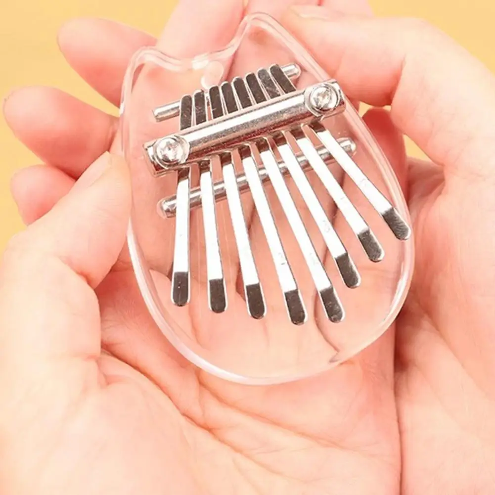 Finger Thumb Piano 8 Key Mini Thumb Piano Musical Instrument Portable Kalimba Thumb Piano For Kids Adults Beginners 손가락, 엄지, 피아노