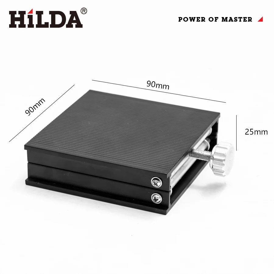 HILDA Aluminum Lifter Adjustable Laser Level Stand Manual Lifting Stand For 3D/4D Self-Leveling Horizontal&Vertical Laser Level