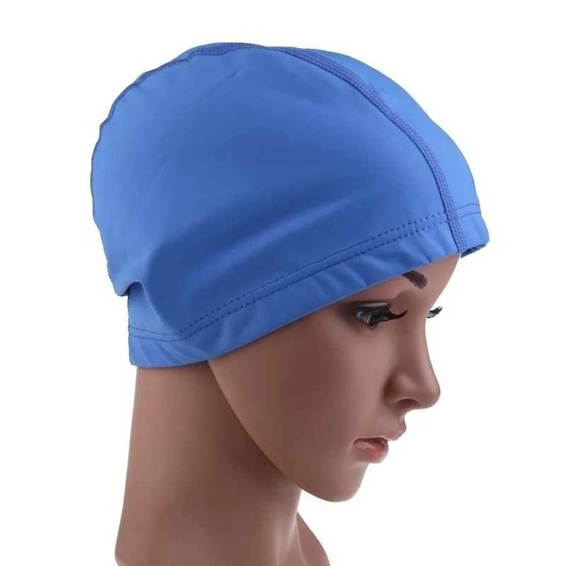 Bonnet de natation élastique solide unisexe, bonnet de natation pour adultes, chapeau d'oreille de protection imperméable commandé pour femmes et hommes