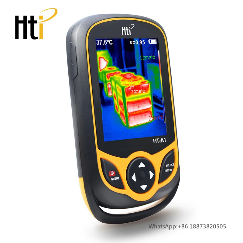 HTI-Mobile Phone Infrared Long Range Thermal Imager, HT-A1, 220x160 Resolução, Oem e Odm, Best-seller