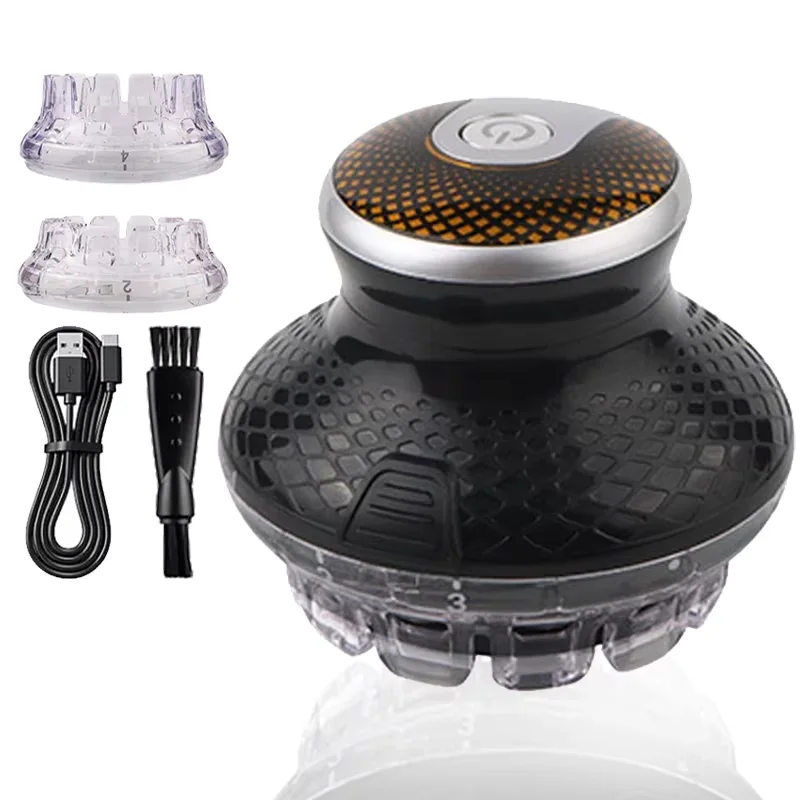 Hair Trimmer UFO Electric Even Cut Rotary Hair Trimmer For Men Washable Rechargeable Hair Clipper Self-Haircut Shortcut Kit For