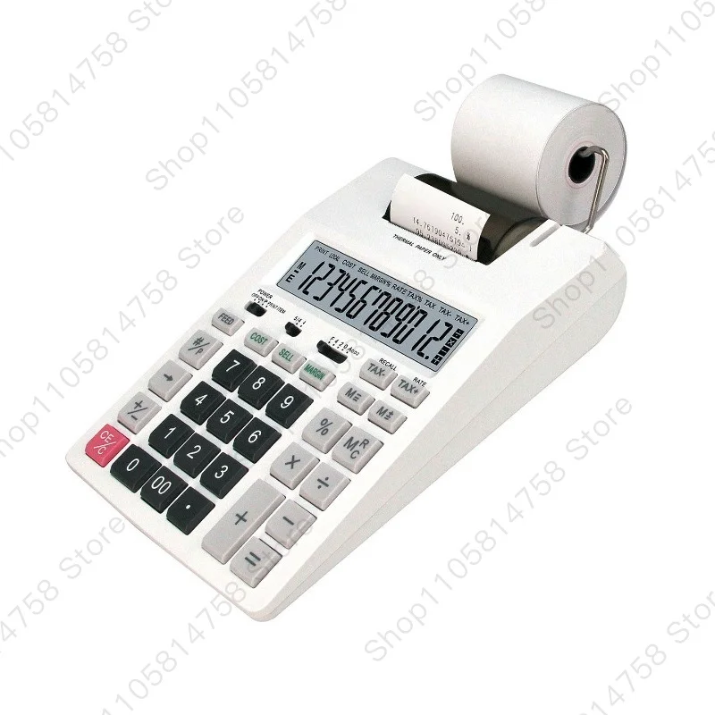 Large screen wear-resistant printing calculator ink wheel monochrome printing machine