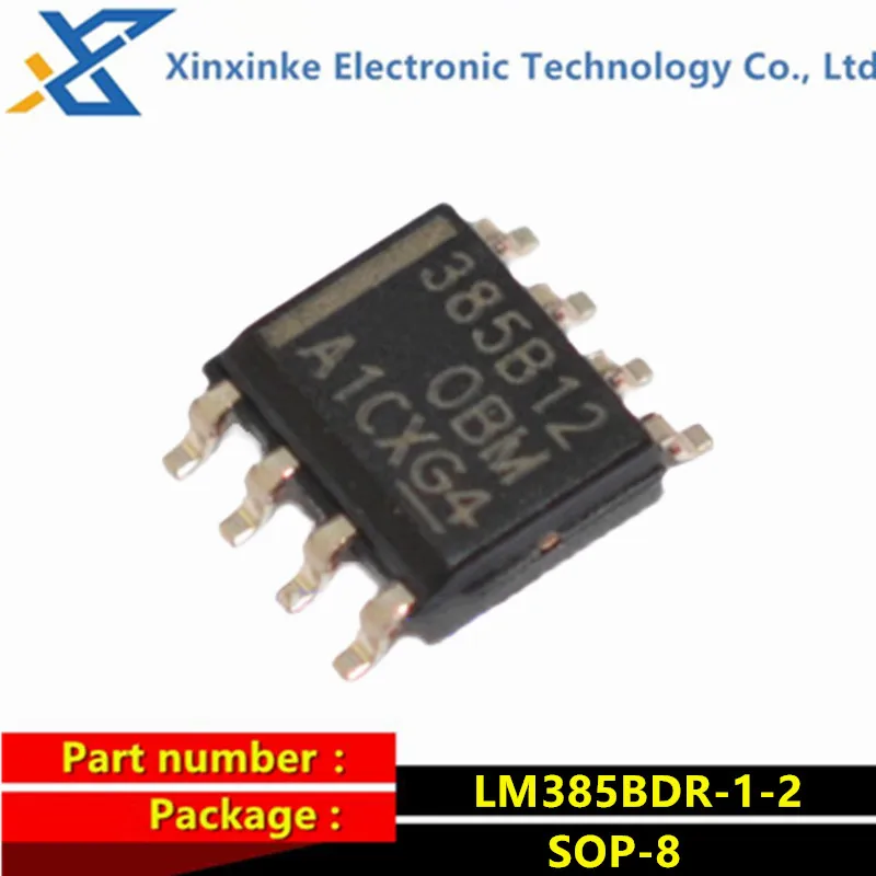 

10PCS LM385BDR-1-2 358B12 SOIC-8 Voltage References Micropwr Vltg Ref Power Management ICs Brand New Original