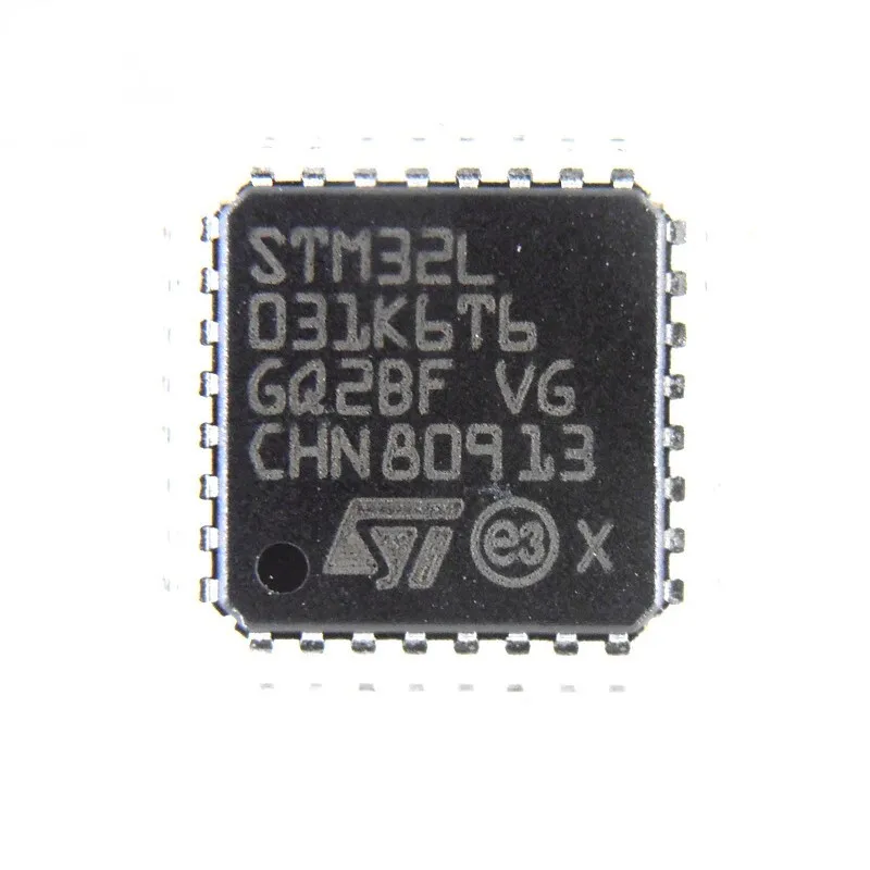 2-10Pcs/Lot Original Genuine SMD STM32L031K6T6 STM32L 031K6T6 STM32L031 K6T6 Package LQFP-32 ARM Microcontroller - MCU