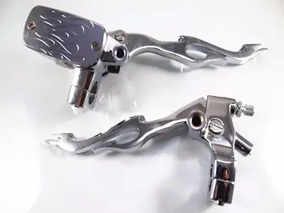 Motorcycle Chrome Flame 1