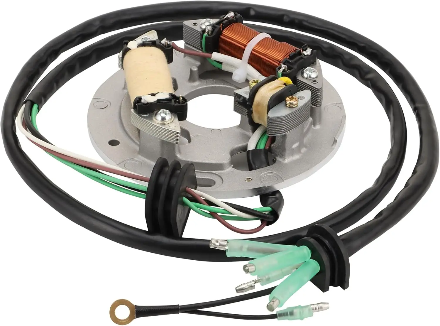Magneto Stator for Wave Raider Deluxe 700 95-1996 1998 Wave Venture 700 96 Wave Blaster 700 OEM 62T-85560-10-00 6R8-85560-10-00