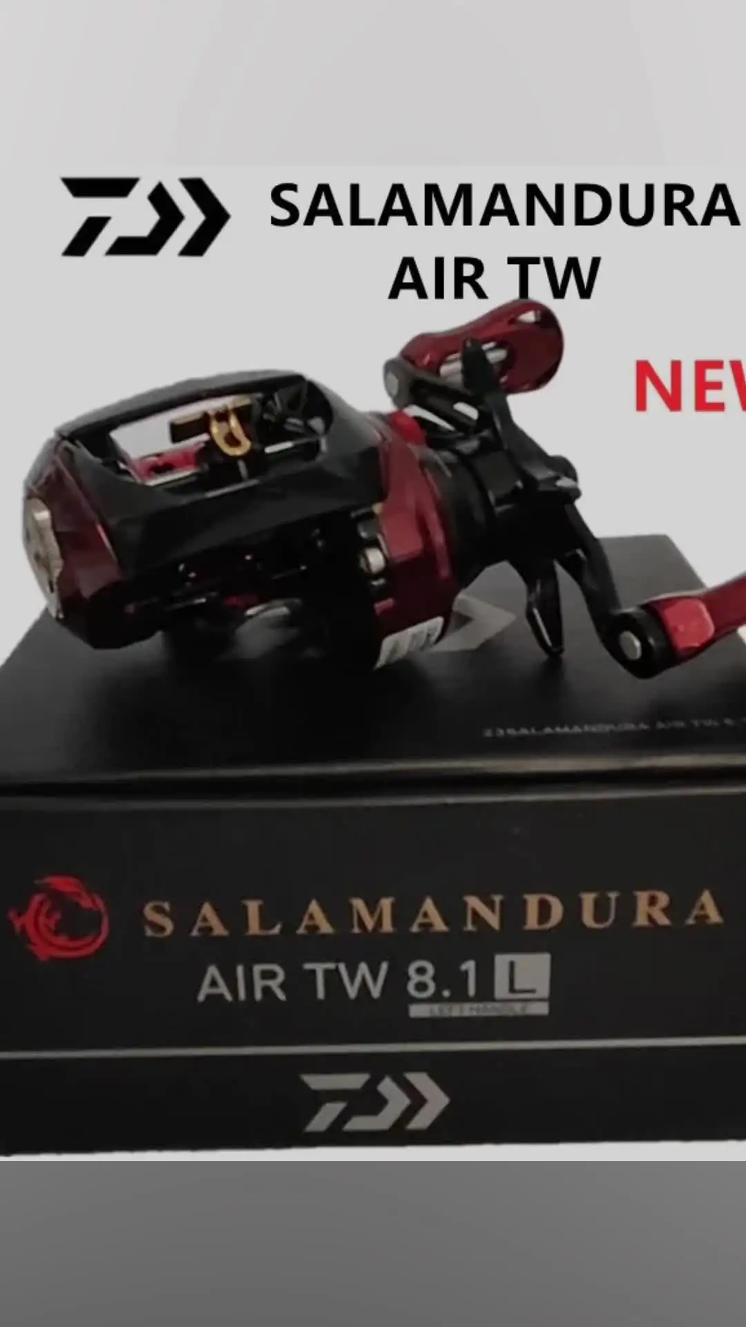 国内未発売モデル】ダイワ 23 サラマンドラ AIR TW 8.1 右巻き 国内未