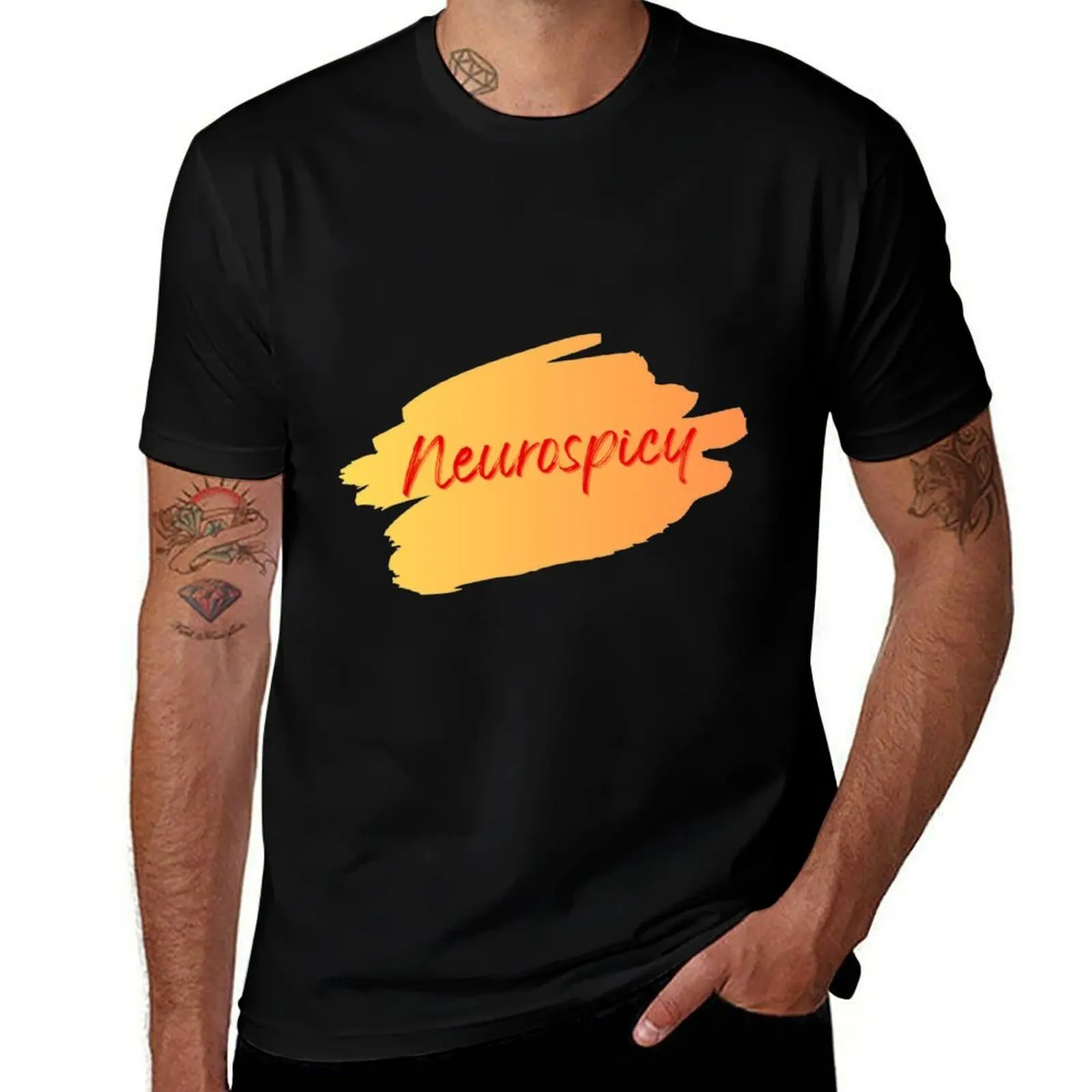 

Neurospicy T-Shirt Summer Print Short Sleeve Tee
