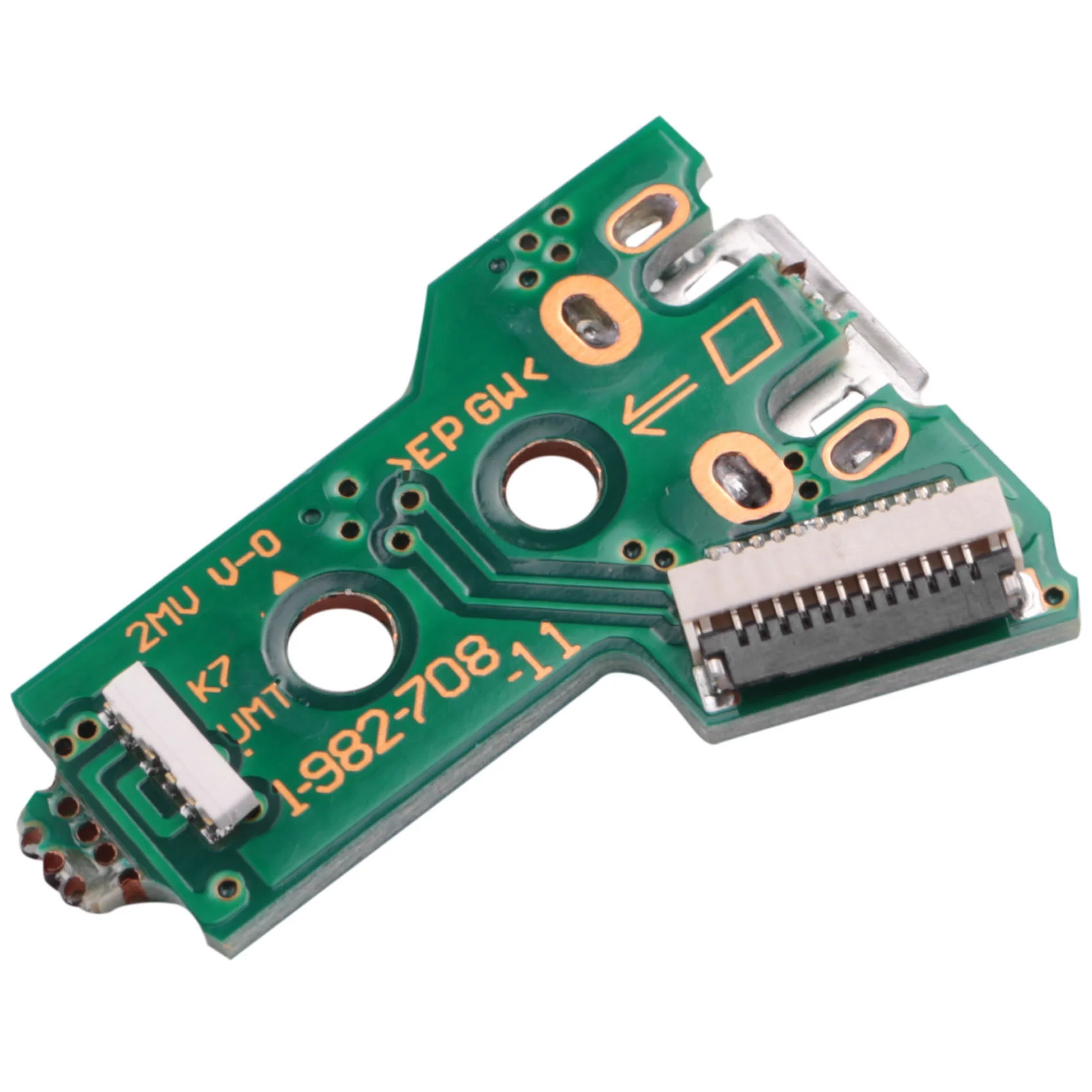 Usb Charging Port Board For JDS-055 Ps4 Controller With 12 Pin Flex Cable HOT