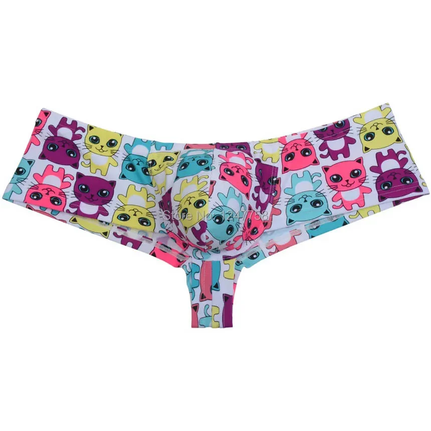 Men Cheeky Shorts Massclusive Brazilian Bikini Underwear Sexy Boxer Trunks - Image 2