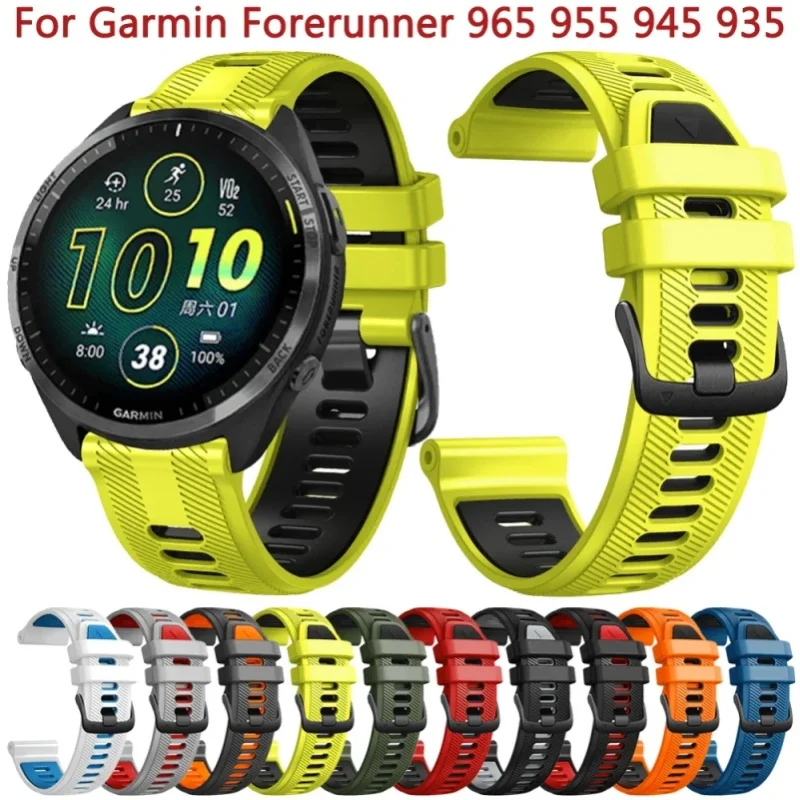 Für Garmin Forerunner 965 955 945 935 Offizielles Original Silikonarmband Ersatzband Quickfit Uhrenarmband Handgelenkband 2026