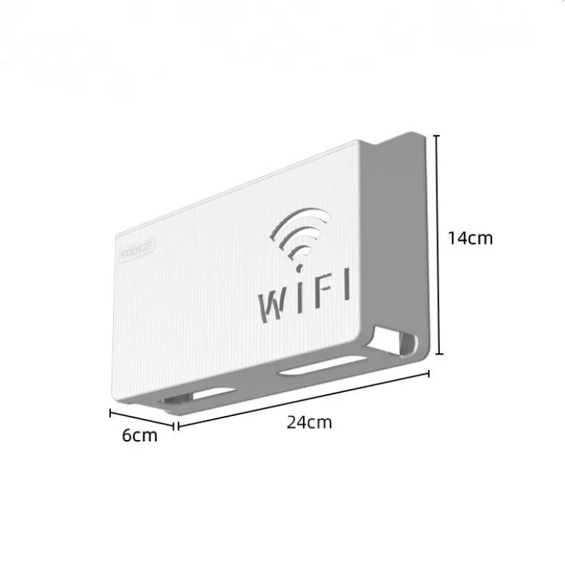 Router Storage Rack WIFI Storage Box Cable Socket Cover Box Desktop Data Cable Storage Box TV Set-top Storage Box