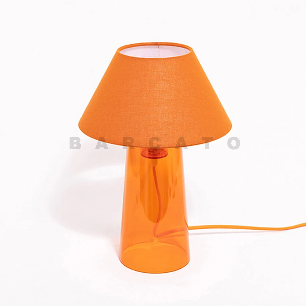Orange Sunset Atmosphere LED Table Lights Nordic Retro Style Home Decor Ornament Study Reading Lights Bedroom LED Lighting Lamp