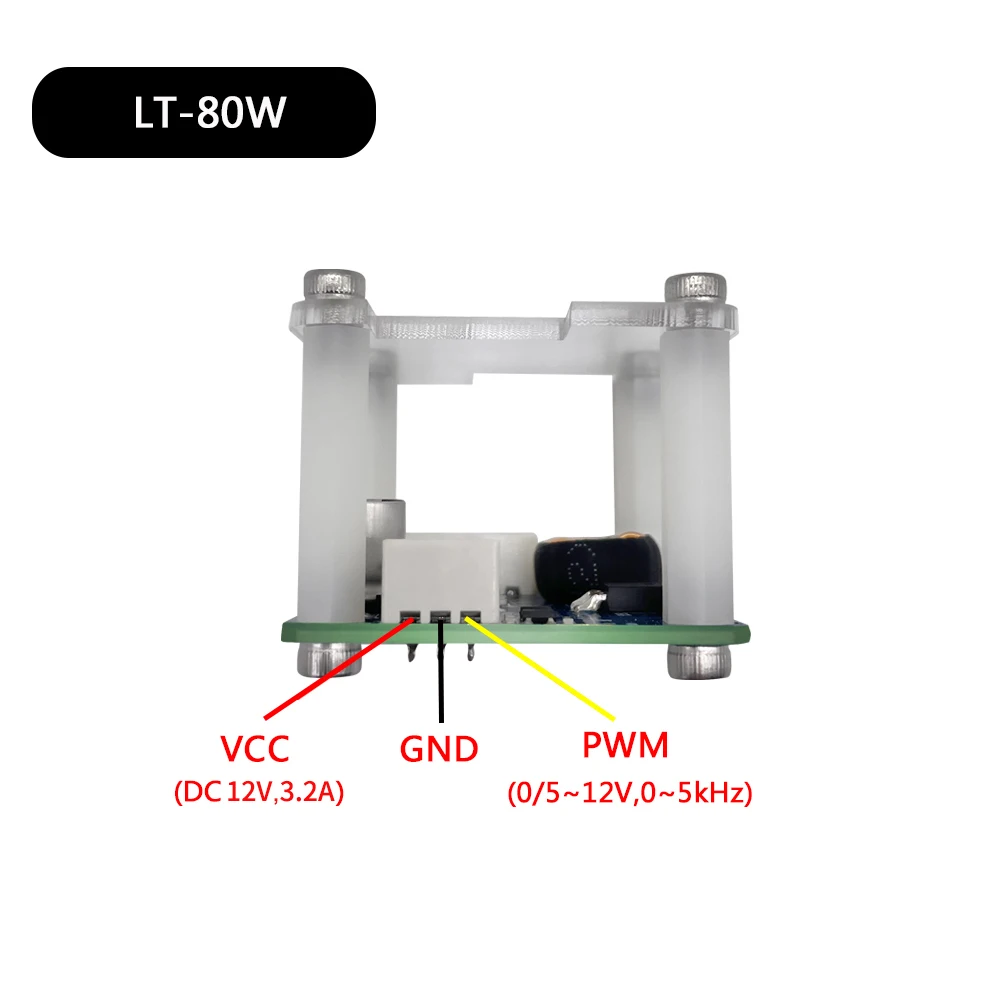 LASER TREE 20W 40W 80W Sterownik laserowy do modułu grawerowania laserowego Laserowa głowica tnąca Grawer laserowy Narzędzia do obróbki drewna Akcesoria