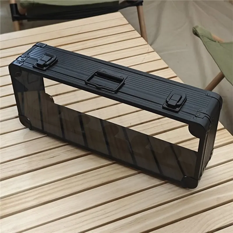 ABFU-Aluminum Alloy Storage& Display Case For 38KT/38Explore For 38 Lantern Camping Light Protective Box(Light Not Included)
