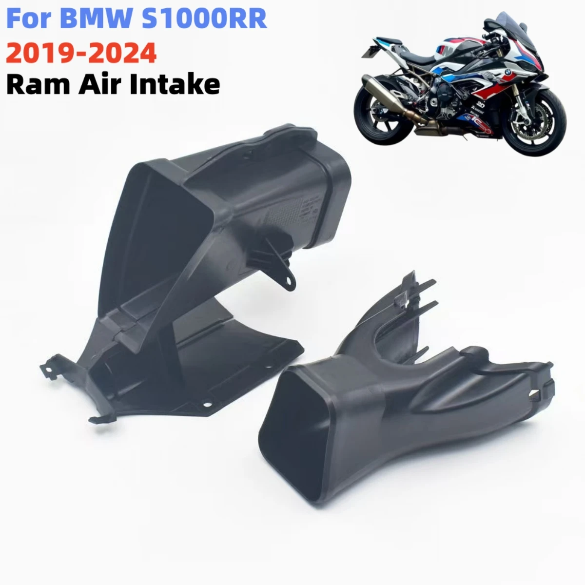 

Ram Air Intake Tube Duct Breather Pipe For BMW S1000RR M1000 RR 2019-2024 Motorcycle