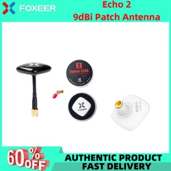 Foxeer Echo V2 2 5.8GHz 9dBi Antena krosowa LHCP RHCP do samolotów RC FPV Racing Freestyle Drones VTX VRX Goggles Monitor