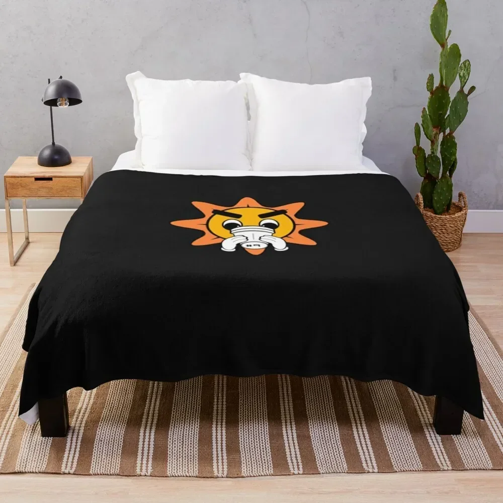 

GLO GANG CHIEF KEEF LOGO Classic T-Shirt Throw Blanket For Baby Personalized Gift Hairys Blankets