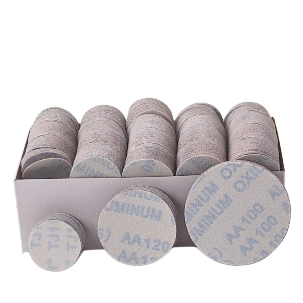 100-unidades-lixa-redonda-de-2-polegadas-50mm-de-alumina-para-madeira-metal-desbaste-e-remocao-de-ferrugem