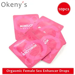 1/5/10pcs Orgasmic Female Sex Enhancer Drops Exciter Climax for Women Wipes Gel Sex Liquid Sex Oil Shrinking Vagina Exciting Gel