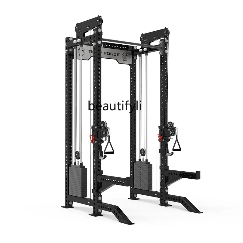 A49 Multifunctional comprehensive training squat frame Commercial bench press Flying bird gantry frame Gym household
