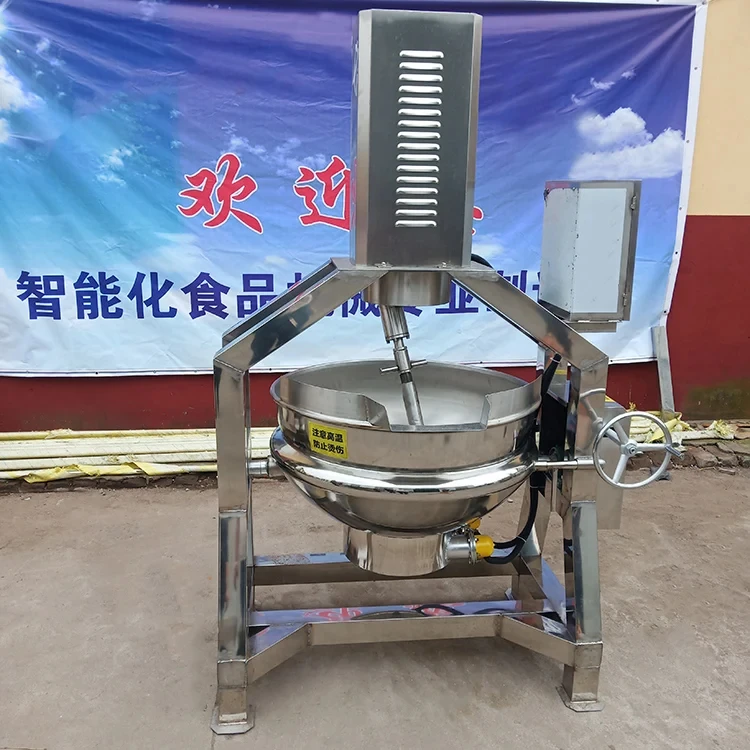 Tani garnek do gotowania przemysłowy ze stali nierdzewnej kocioł z płaszczem elektryczny 300l