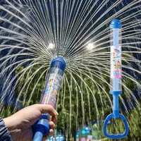 Pusher Type Fun Fireworks Water Jet Spray Toy Water Blasters Water Fights Games Water Splashing Festival Prop Summer Water Gun