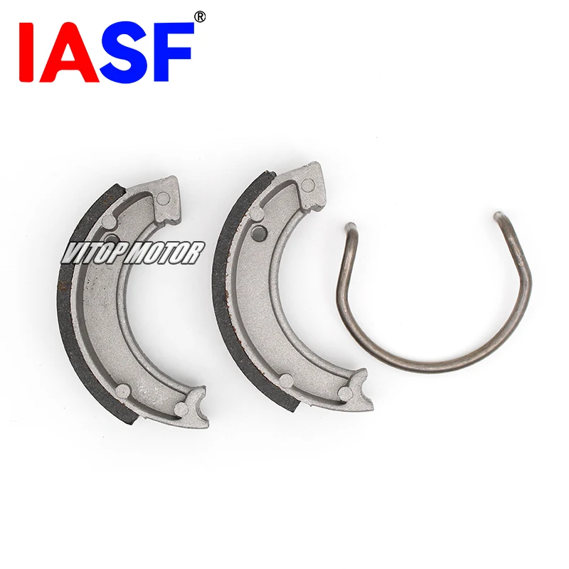 For Yamaha PW50 PW 50 QT50 MJ50 Y-Zinger Honda Mini Dirt Bike Front Rear Brake Shoe Pads Set 3PT-W253A-10-00 view 6